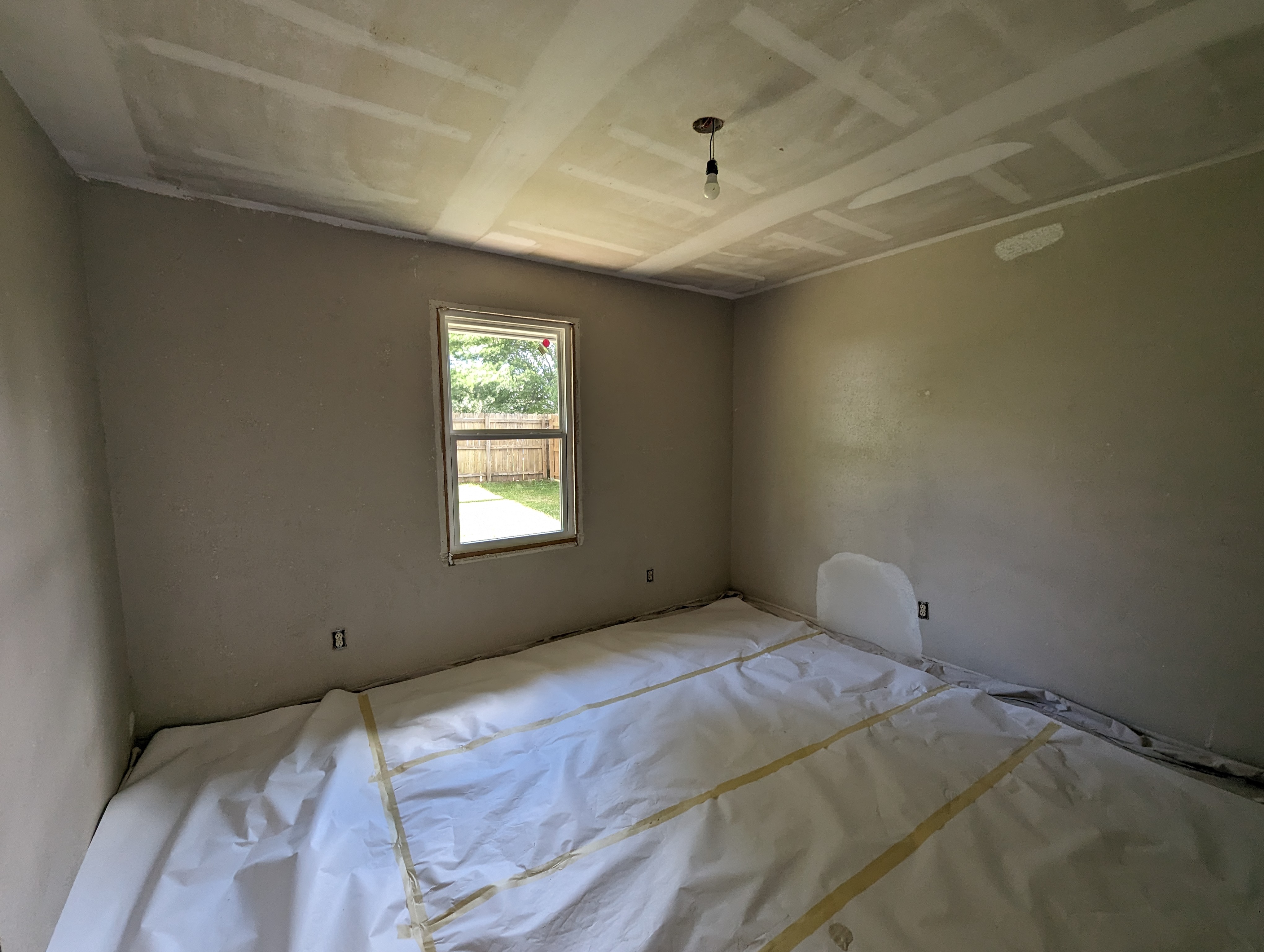 Bedroom 1 before renovation