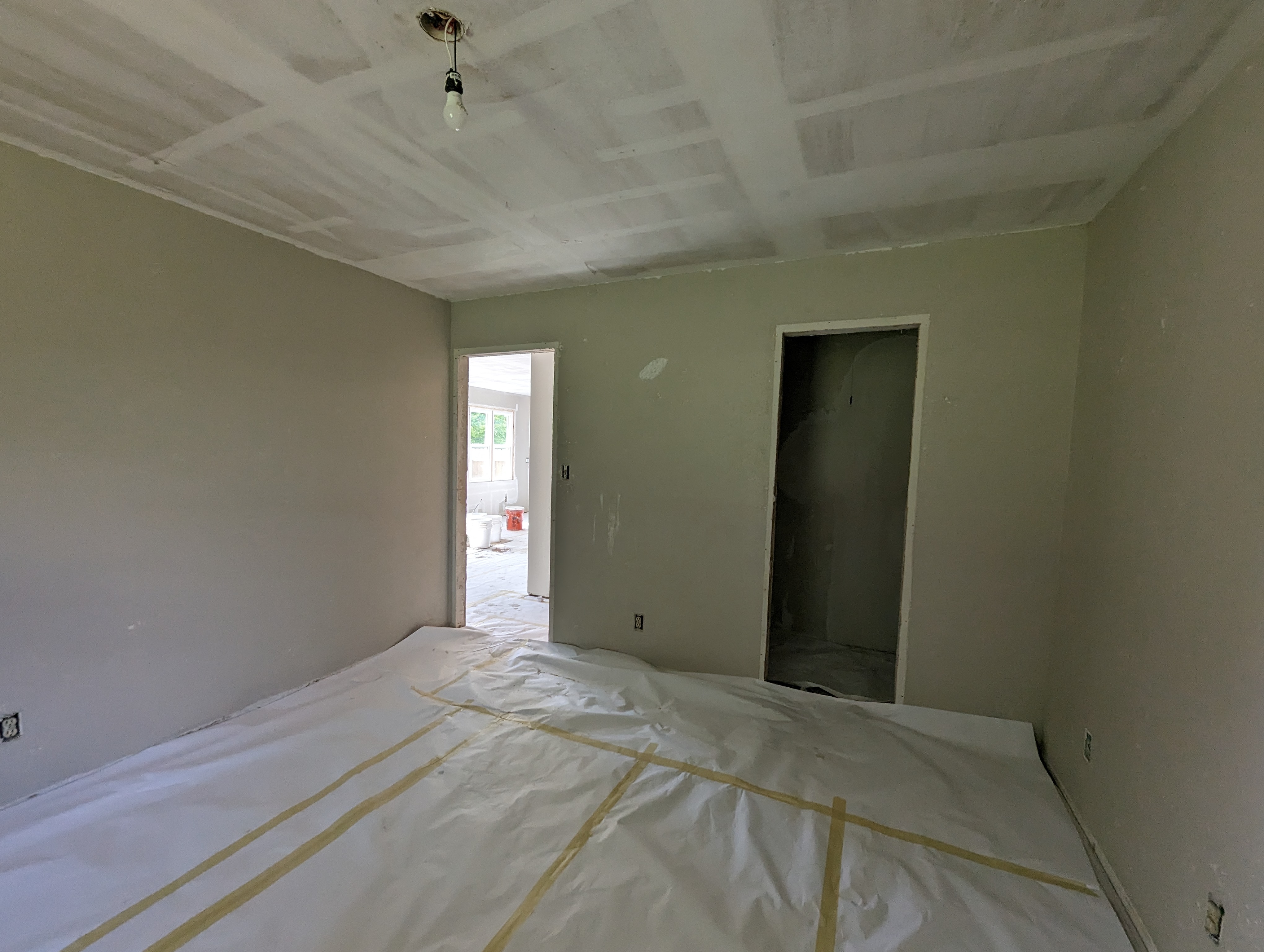 Bedroom 2 before renovation