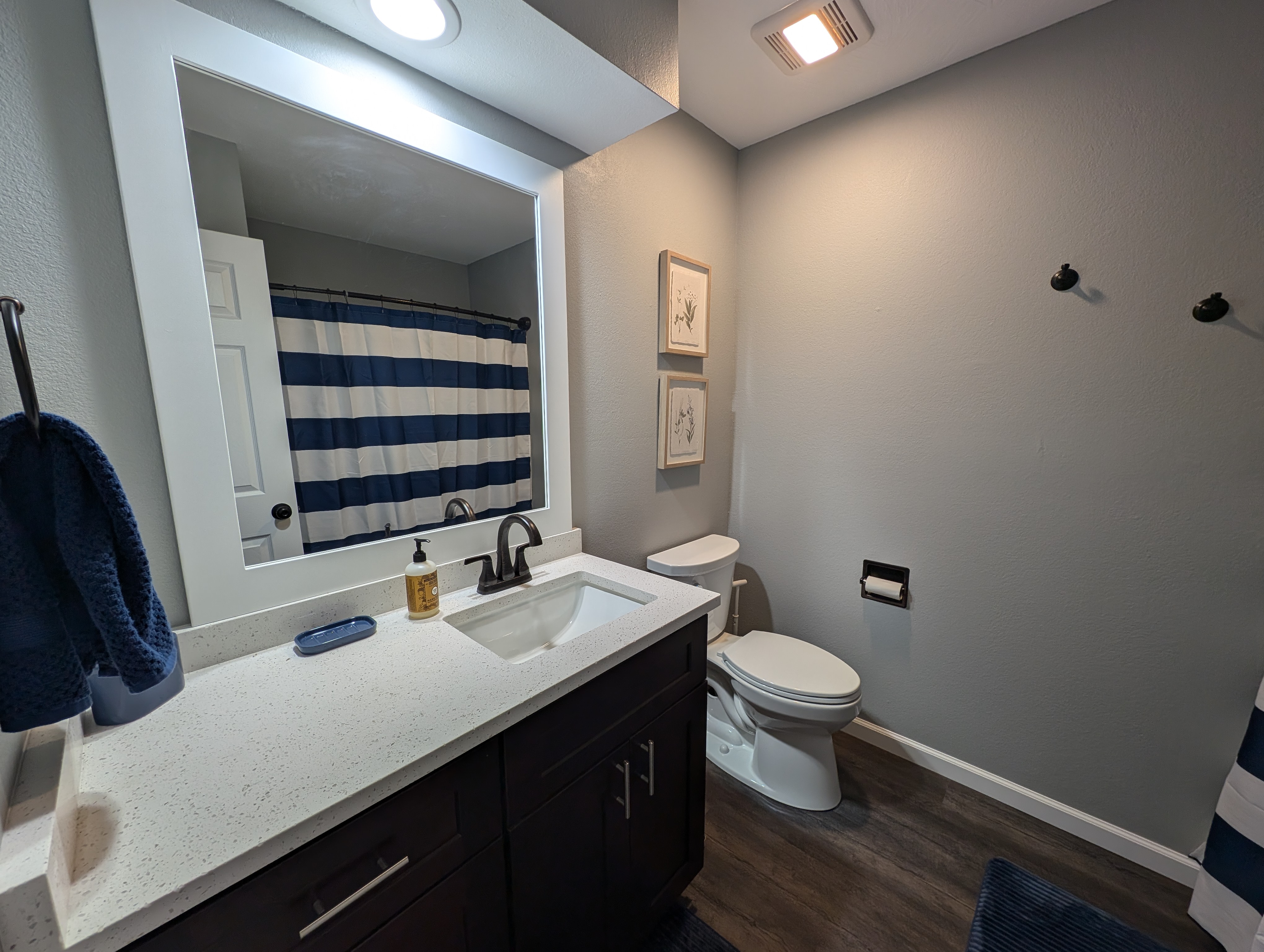 Bathroom after renovation