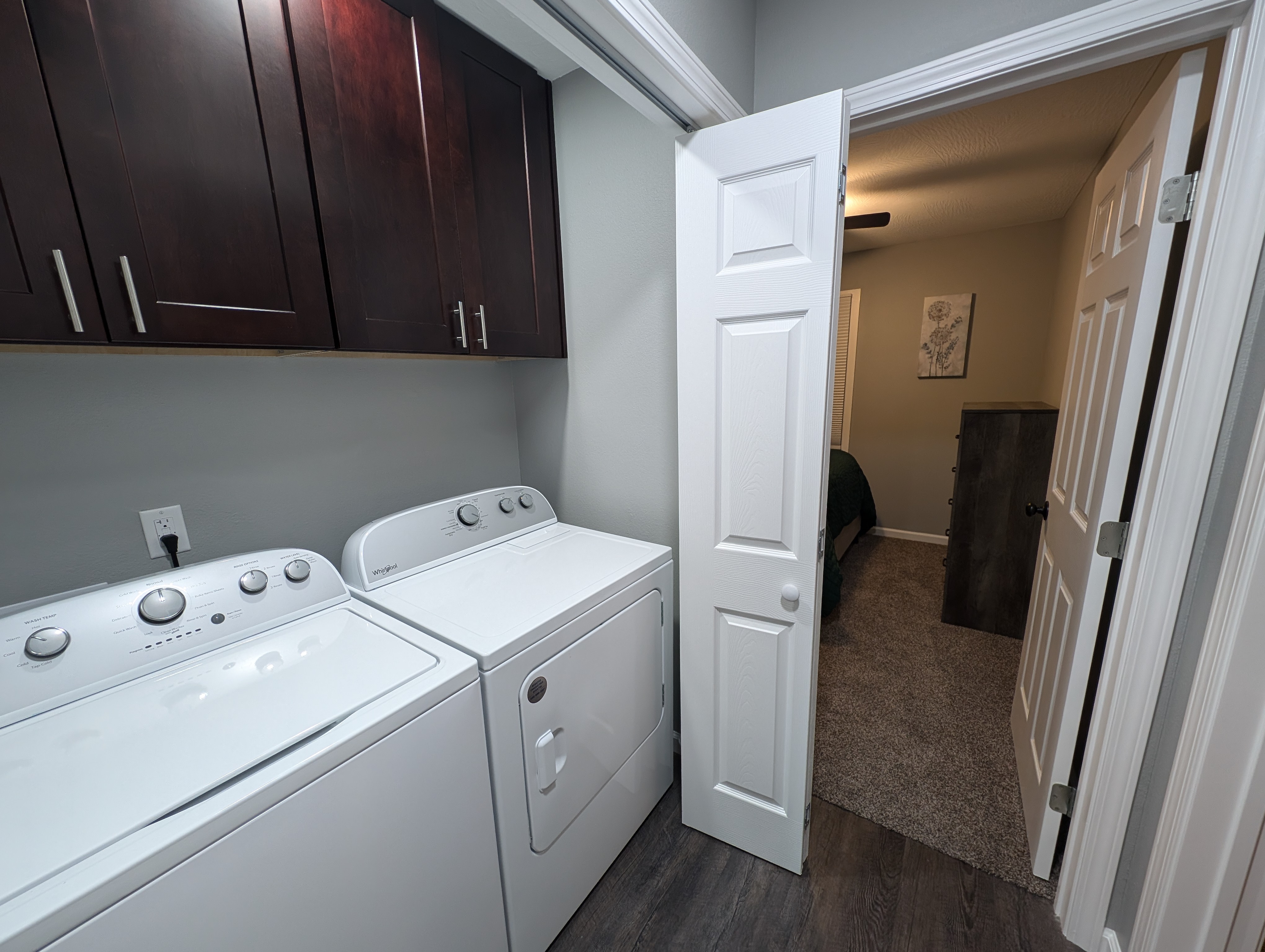 Laundry before renovation