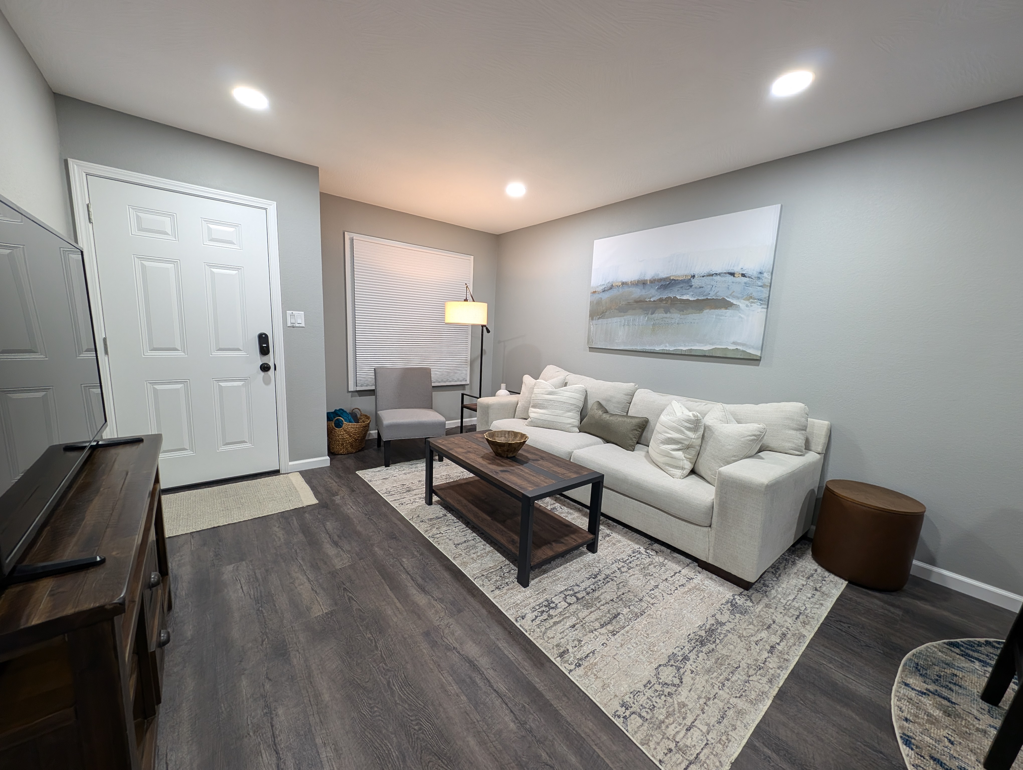 Living Room after renovation