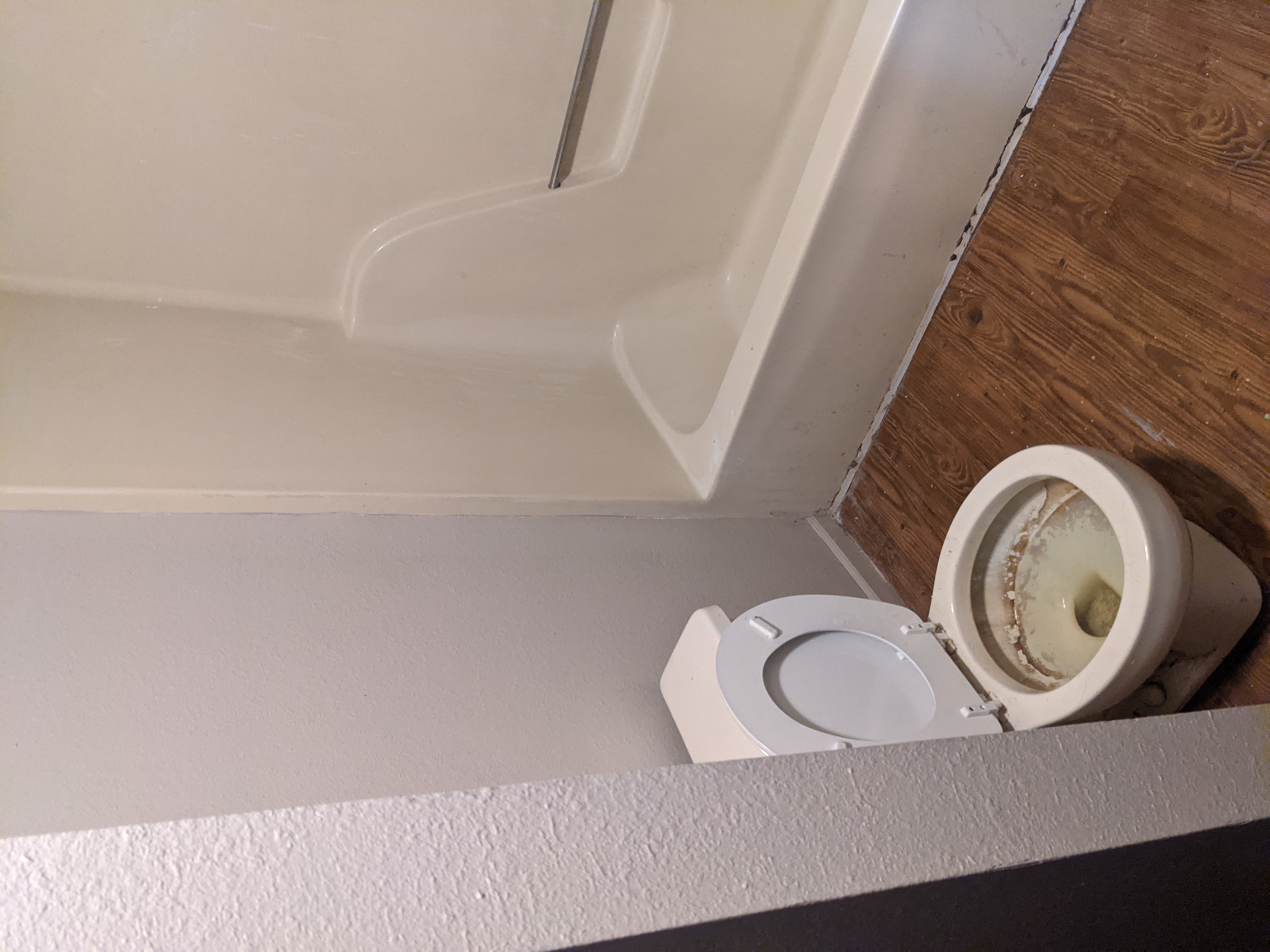 Bathroom before renovation