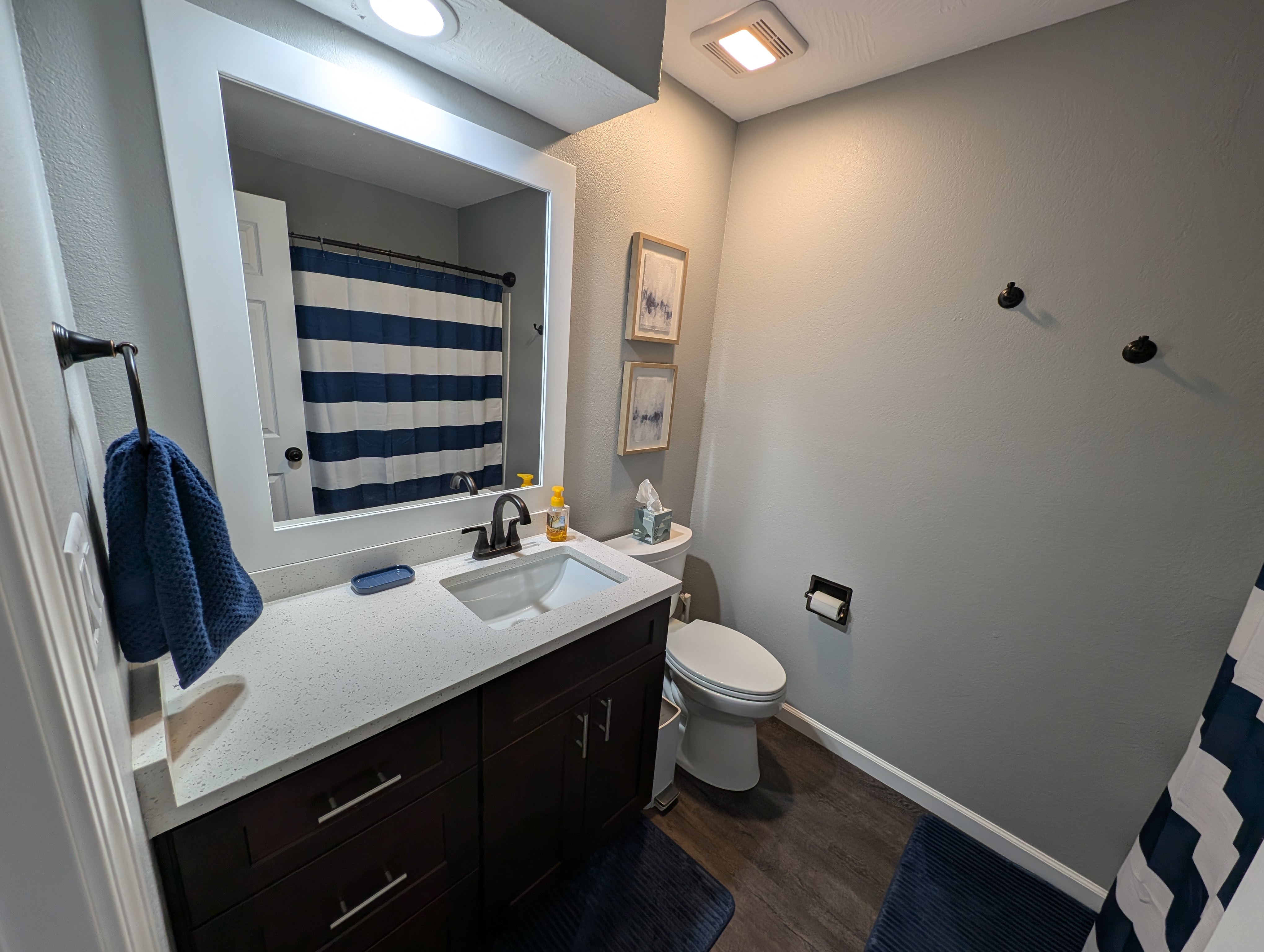 Bathroom after renovation