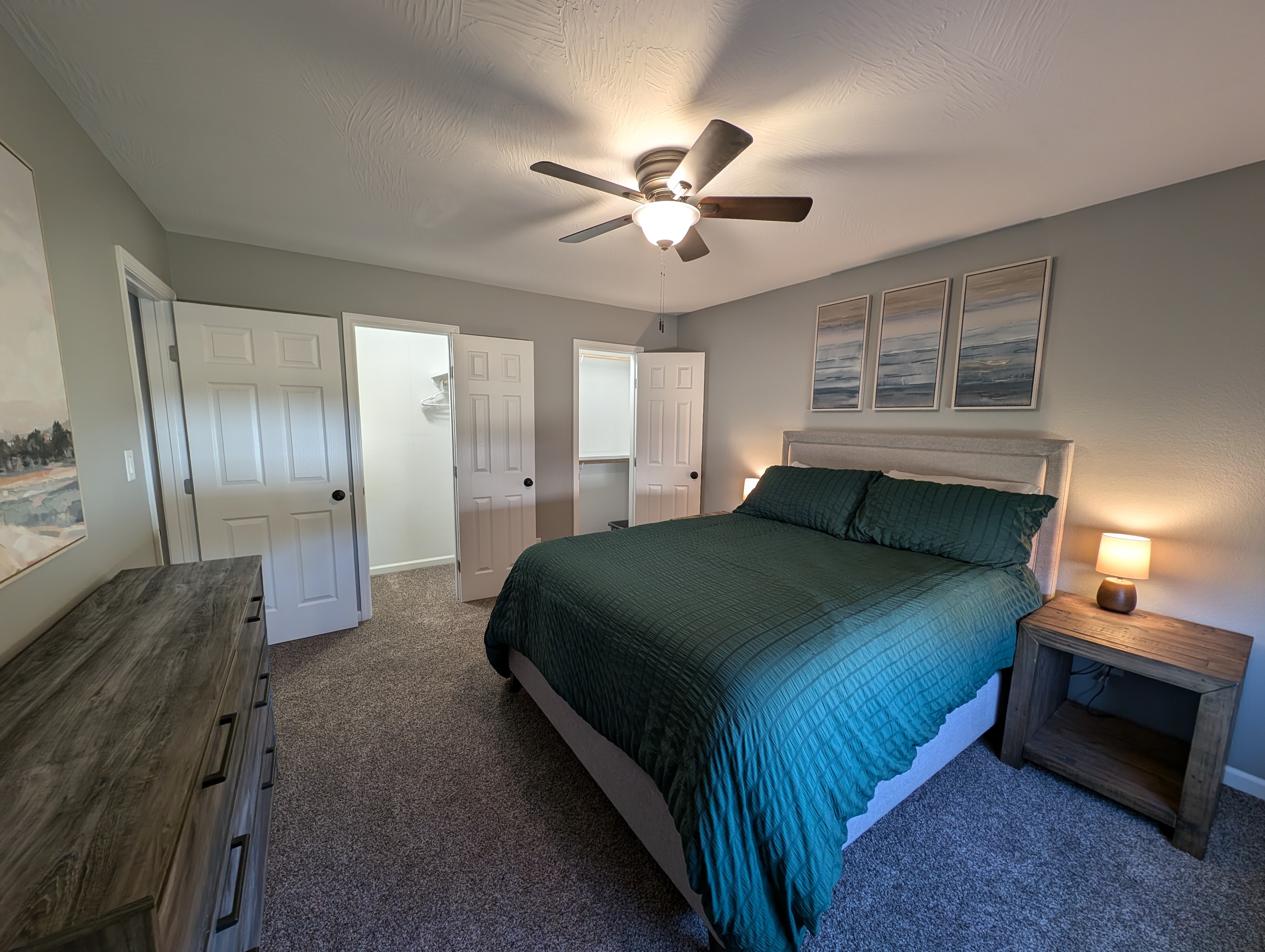 Bedroom after renovation