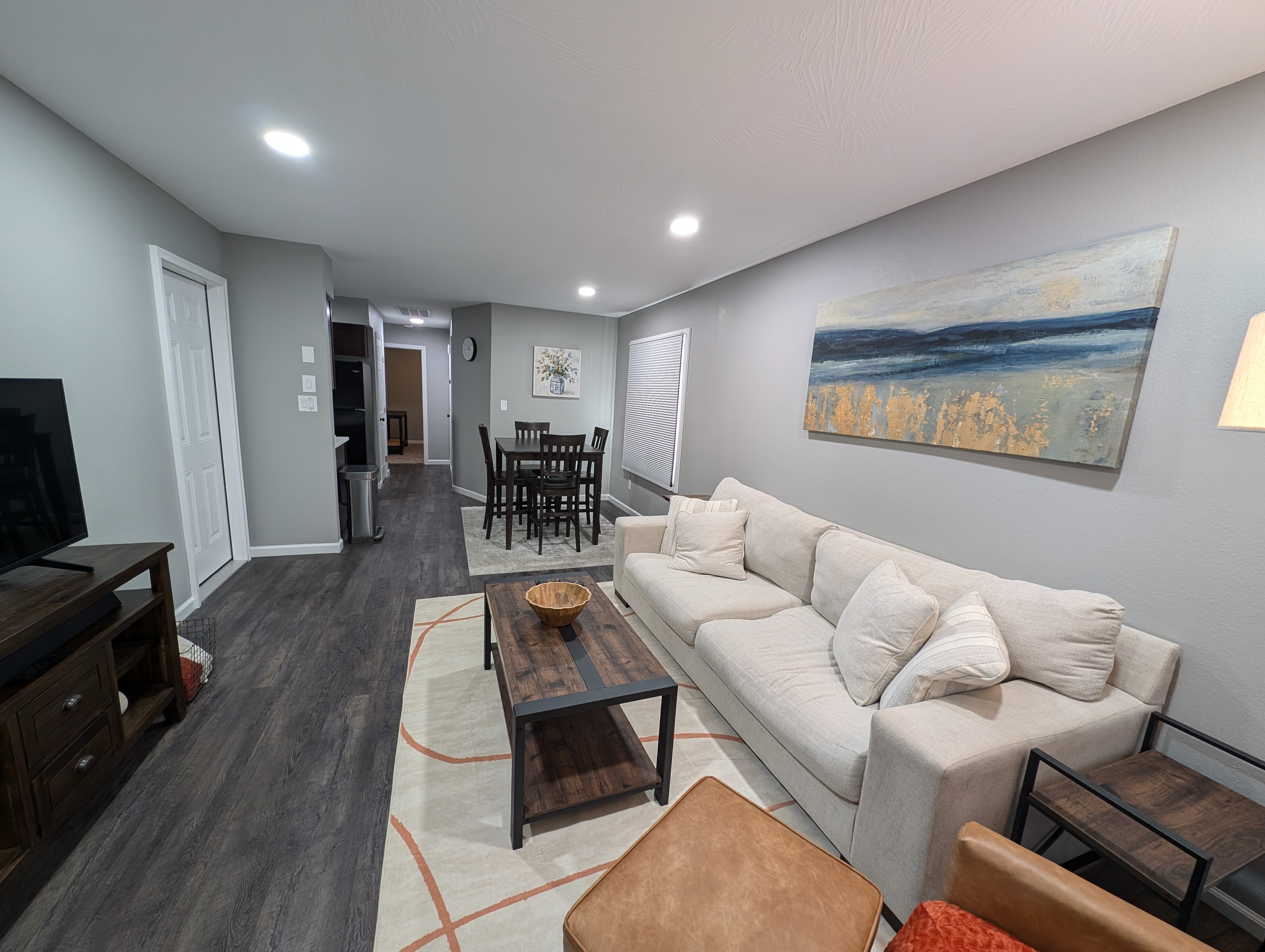 Living Room after renovation